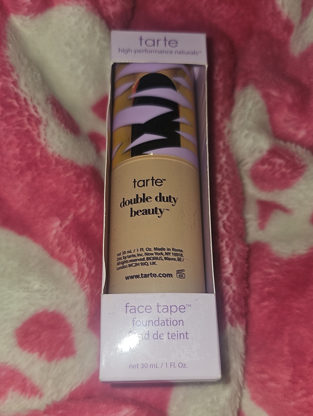 NIB TARTE  FACE TAPE FOUNDATION IN 27 S LITE MEDIUM SAND